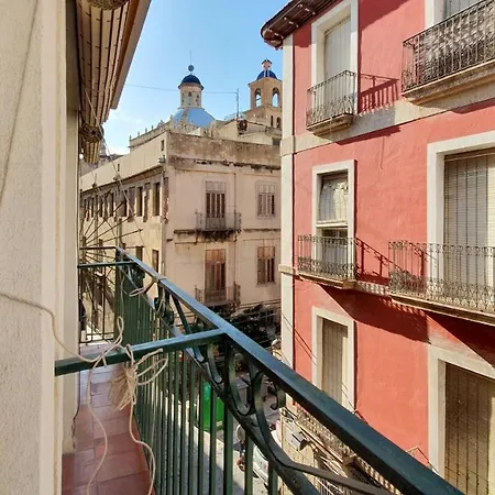 A 400m De La Playa En El Centro Historico De Alicante- Holidays B&f Апартаменты